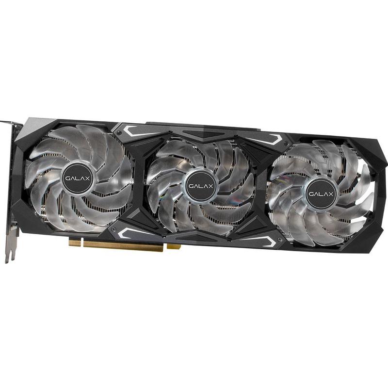 Placa de Vídeo Galax GeForce RTX 3060 TI SG 1-Click OC Plus LHR